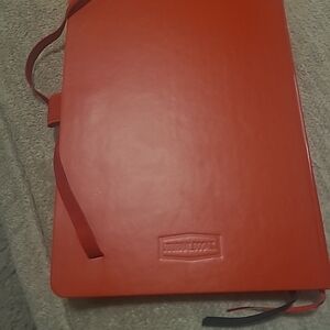 Red Leather Men's Bag